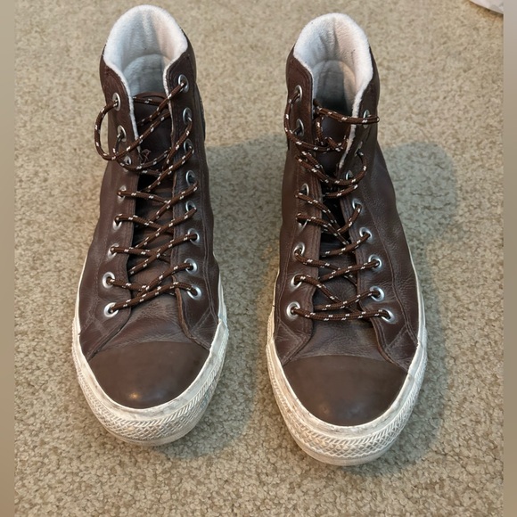 Leather converse - Picture 3 of 4